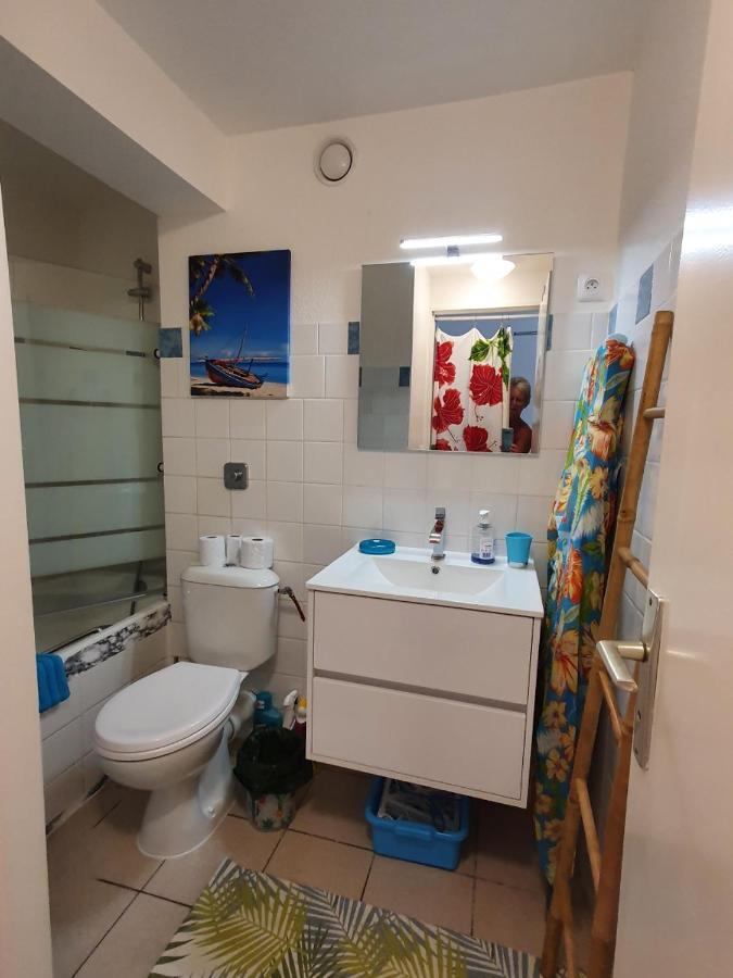 Appartement Ker-Eol Residence Canouan Sainte-Anne Avec Piscine Exterior foto